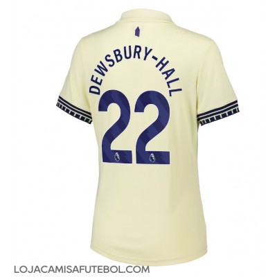 Camisa de Futebol Everton Kiernan Dewsbury-Hall #22 Equipamento Secundário Mulheres 2025-26 Manga Curta Camisa de Futebol Everton Kiernan Dewsbury-Hall #22 Equipamento Secundário Mulheres 2025-26 Manga Curta